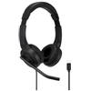 Kensington Cuffie Kensingtom H1000 A Padiglione Usb-c per musica/chiamate con microfono Nero [UHKENRNPK83450W]