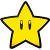 Paladone Super Mario Lampada Proiettore Super Star Luce Decorativa a Batteria, Regalo Retro Gaming