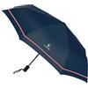 safta EL GANSO CLASSIC - Ombrello pieghevole automatico, 8 pannelli, stecche in metallo, comodo e versatile, qualità e resistenza, 33-62 cm, materiale poliestere, blu navy, estándar, casual, Marina