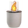 Divina Fire Camino a bioetanolo braciere da Giardino da Terra per Interno Esterno Raffaello Corda Beige d.35 x h55