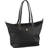 Tommy Hilfiger Borsa Tote Bag Donna Poppy con Zip, Nero (Black), Taglia Unica