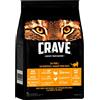 Crave Cibo secco per adulti con tacchino e pollo, 7 kg (1 bustina) - cibo per gatti secco ad alto contenuto proteico e senza cereali - Realizzato con pollo naturale al 100%