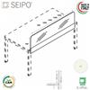 SEIPO DECK Schermi in metacrilato bianco per scrivania e/o workstation Seipo U.0060 61 62 63 64 65