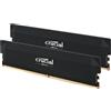 Pro RAM DDR5 32GB Kit (2X16Gb) 6000Mhz CL36, Memoria Overclocking Gaming, Intel