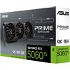 Asus ASUS VGA GEFORCE RTX 5060 TI, PRIME-RTX5060TI-O8G, 8GB GDDR7, HDMI/DP*3, 90