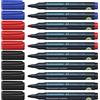 Schneider pennarello indelebile Maxx 130, ricaricabile, 1 - 3 mm, 10 Box (5 x schw., 3 x rosso, 2 x blu)