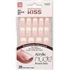 Kiss Gel Fantasy 28 Unghie Artificiali Colorate Nude Kan03c