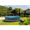 Intex Piscina Fuori Terra con Telaio Portante Piscina Esterna da Giardino in PVC triplice strato Rotonda Ø 488x122h cm con Pompa a Sabbia da 4.500 Lt/h - 26326 Ultra XTR Frame