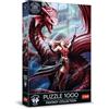 Trefl Premium Plus Quality - Puzzle Fantasy Collection: Mago Scarlatto - 1000 Pezzi, Serie di Immagini del Mondo Fantasy, Anne Stokes, per Adulti e Bambini dai 12 Anni