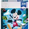 Ravensburger - Puzzle Mickey Mouse, Collezione Disney 100, Puzzle per Adulti e Ragazzi, 300 Pezzi, Idea Regalo per Lei o Lui, 27x39 cm