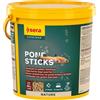 SERA 3,8 litri 600 g sera Pond Sticks Nature Alimento Mangime Completo per Carpe Koi Pesci Rossi Pesci da Laghetto