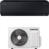 Samsung Climatizzatore 9000 btu Inverter Monosplit Condizionatore con Pompa di Calore Gas R32 WIFI Classe A+++/A++ F-AR09BLK (Unità Interna + Unità Esterna) - AR70F09C1ABNEU + AR70F09C1AWXEU Windfree Black