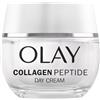 Olay Crema da giorno idratante per il viso ai peptidi di collagene, cura della pelle con niacinamide purezza al 99% e antiossidante vitamina E avanzata anti invecchiamento: rinforza, ripristina,