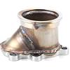 Qqmora Turbo Downpipe Flangia Turbo Down Pipe 5 Bolt Adattatore da 2,5 Pollici Adatto per Alloggiamenti Turbina GT25 GT28 T25 T28,Modifica della potenza del motore