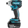 Makita Avvitatore elettrico Makita DTS141RTJ avvitatore a batteria 1/4" 3200 Giri/min 40 Nm Nero, Blu 18 V [DTS141RTJ]