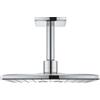 Grohe set soffione doccia a soffitto Grohe Rainshower 310 SmartActive Cube a 2 getti - 26481000