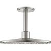 Grohe set soffione doccia a soffitto Grohe Rainshower 310 SmartActive a 2 getti, colore supersteel - 26477DC0