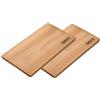 Weber Tavolette in legno di cedro rosso occidentale, medie/accessorio BBQ per affumicatura naturale, aroma dolce con note di fumo delicate, 0,8 x 15 x 30 cm, confezione da 2