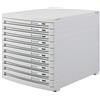 Han | 1510 | Scatole per cassetti | Contur | DIN A4/B4/C4, 10 cassetti chiusi grigio