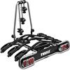 Thule EuroRide Portabici Portabici Gancio di traino 3 Biciclette Nero/Alluminio 3 Biciclette