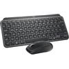 Logitech MX Keys Mini Combo for Business - keyboard and mouse set - QWERTZ - German - graphite