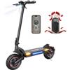 iScooter iX7 Pro Monopattino Elettrico - 2x1000W, Ruote Off-Road 10", indicatore di direzione