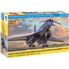 Zvezda TU-144 SOVIET SUPERSONIC CIVILIAN AIRCRAFT KIT 1:144 Zvezda Kit Aerei Modellino