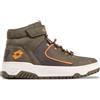 LOTTO Jabster Fur K, Scarpe da Ginnastica, Olive Dk Grey, 34 EU