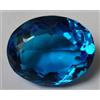 sapphire_hub AAA + topazio blu 73,85 ct. Pietra preziosa sciolta taglio ovale per anello e...