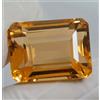 sapphire_hub AAA+ Grande Topazio Imperiale 20,8 Ct. Taglio Smeraldo Gemma Sciolta per Anel...