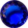 mozzo zaffiro 73,00 ct. AAA + grande topazio blu taglio tondo pietra preziosa sfusa regalo ...