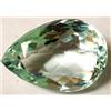 mozzo zaffiro AAA+ Grande Acquamarina 18,90 Ct. Taglio Pera Pietra Preziosa Sciolta Sfaccet...