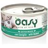 *Oasy Oasy Cat Um Mousse Coniglio 85Gr Lattina