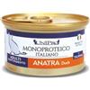 *Unipro UNIPRO PER GATTI ADULT CON ANATRA MONOPROTEICO BARATTOLO 85 G