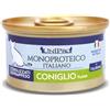*Unipro UNIPRO MONOPROTEICO PER GATTI STERILIZZATI O SOVRAPPESO CON CONIGLIO BARATTOLO 85 G
