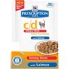 *Hill's Feline C/D Urinary Stress 12X85Gr Bs Salmone Minsan 925327367