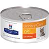 *Hill's Feline C/D 156Gr Mixed Minsan 902663020