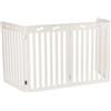 *Trixie Cancelletto Per Cani Piccoli E Medi 82-124X61Cm In Mdf Bianco Tx39456