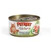 *Petreet Pet Nat Tonno Rosa Con Fagiolini In Gelatina 140Gr