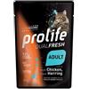 *Prolife PROLIFE CAT WET DUAL FRESH CHICKEN & HERRING BUS 85GR