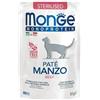 *Monge Monge Cat Monoprotein Sterilised Pate' Manzo 85Gr Buste
