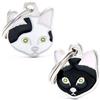 *My family Medaglietta Friends Gatto Europeo Nero - MF36N