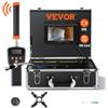 VEVOR Kit Telecamera Endoscopio Sonda Pixel 1000TVL Localizzatore per Ispezione di Fognatura Schermo LCD Colorata 7 Pollici, Telecamera Ispezione Sonda Cavo da 30m per Tubi Angolazione Visiva 130°