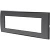Aigostar Placca 7 moduli 506 in plastica grigia compatibile anche con Vimar Plana