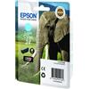 Epson Cartuccia Epson ciano photo HD serie 24 elefante [C13T24254010]