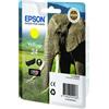 Epson Cartuccia Epson giallo photo HD serie 24 elefante [C13T24244010]