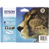 Epson Cartuccia Epson multipack (T071) 4 colorinero ciano magenta giallo blister RS [C13T07154010]