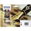 Epson Cartuccia Epson 16 durabite ultra WF-2010W,2510WF,2520NF,2530WF,2540WF Multicolore