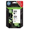 Hp Cartuccia Hp 301 Multipack nero/differenti colori [E5Y87EE MCVP]