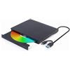 Gembird Lettore dvd esterno Gembird DVD/CD Usb-C Nero [DVD-USB-03]